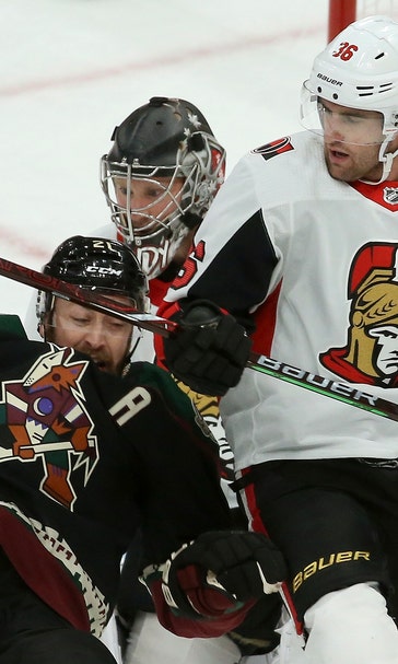 Raanta stops 34 shots in Coyotes' 5-2 win over Senators